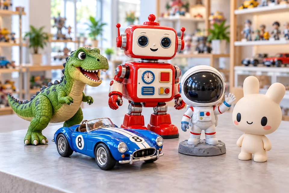 Collectible figures and toys